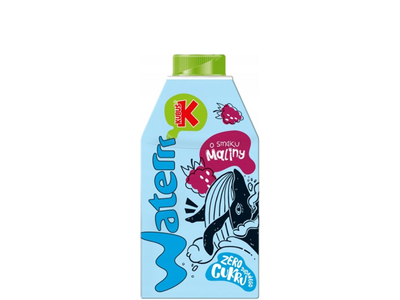 Kubus Waterrr Raspberry Gaivusis gėrimas 0,5 l
