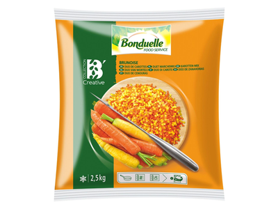 Morkos BONDUELLE "Brunoise" pjaustymo, 2,5kg
