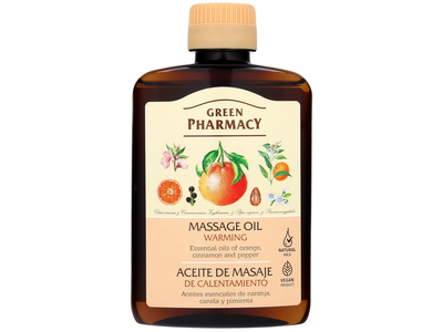 Kūno aliejus Green Pharmacy Warming, 200 ml