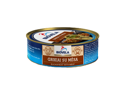 Grikiai su mėsa, 240 g