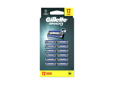 Skustuvo galvutės GILLETTE MACH3, 12vnt