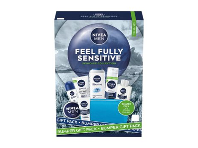 NIVEA FEEL FULLY SENSITIVE vyrų kosmetikos rinkinys