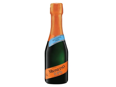 Nealkoholinis putojantis baltasis sausas vynas MIONETTO, 200 ml