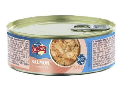 Lašišos savo sultyse WIDE OCEAN, 240 g