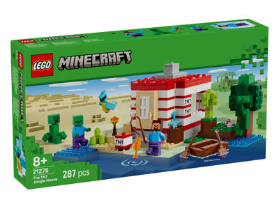Konstruktorius LEGO TNT Džiunglių Namas 21275, 1 vnt.