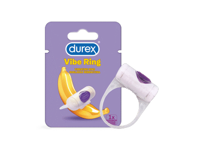 Vibruojantis žiedas DUREX PLAY VIBRATIONS, 1 vnt.