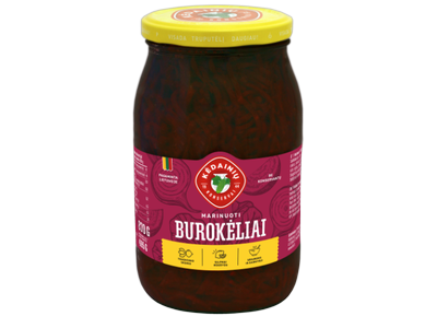 Marinuoti KĖDAINIŲ burokėliai, 870g/495g