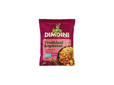 Kopūstai DIMDINI, troškinti, su rukyta šonine, 500 g
