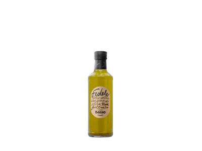 Nefiltruotas ypač grynas alyvuogių aliejus BASSO, 500 ml