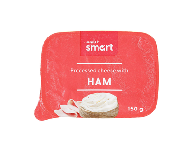 Tep. lydyt. sūris su kumpiu RIMI SMART, 150 g