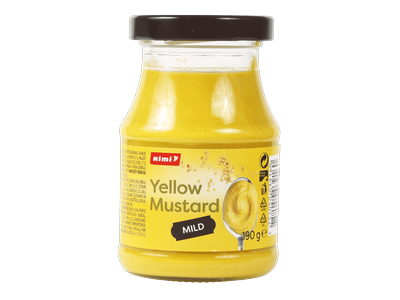 Geltonosios švelnios garstyčios RIMI, 190 g