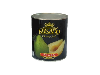 Kriaušių puselės MIKADO, luptos, 820 g / 460 g