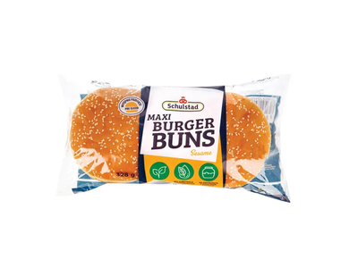 Mėsainių bandelės su sezamo sėklomis, 328 g