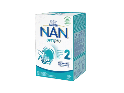 Tolesnio maitinimo pieno mišinys NAN OPTIPRO 2, nuo 6 mėn., 650 g