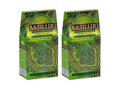 Žalioji arbata BASILUR ORIENTAL GREEN VALLEY, 100 g