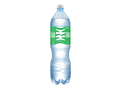 Gazuotas natūralus mineralinis vanduo ŽALIA GIRIA 1,5l PET
