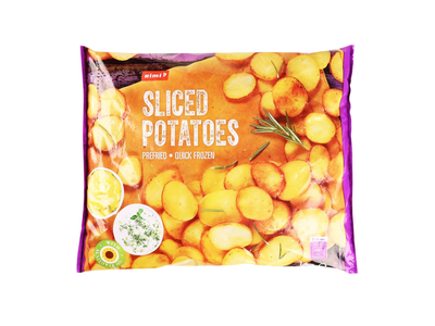 Apkep.ir užšald.bulvių griežinėliai RIMI, 1kg