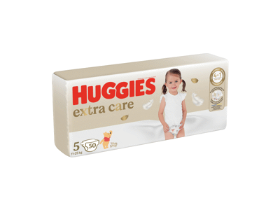 Sauskelnės HUGGIES EXTRA CARE 5, 11-25 kg, 50 vnt.
