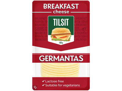 Sūris GERMANTAS TILSIT, 45 % rieb. s.m. 150 g