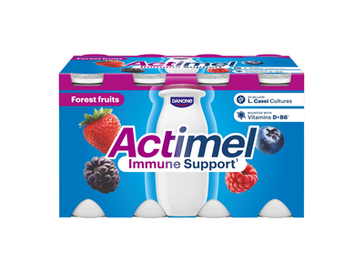 Miško uogų sk. jogurt. gėrimas ACTIMEL,8x100g