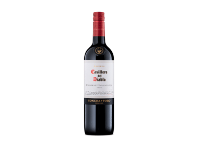 Raudonasis sausas vynas CASILLERO CABERNET SAUVIGNON, 750 ml