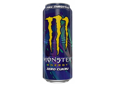 Energinis gėrimas MONSTER ZERO FULL THROTTLE, 0,5l