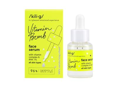 Veido serumas KILIG VITAMIN BOMB, 30 ml