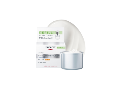 Dieninis veido kremas visų tipų odai EUCERIN HYALURON-FILLER, SPF 30, 50ml (papildymas)