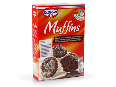 Šokolado skonio keksiukai su apelsinų žievelėmis DR. OETKER, 335 g