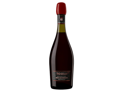 Nealkoholinis putojantis vyno gėrimas BOSCA Toselli, raudonas, saldus, 0.75l