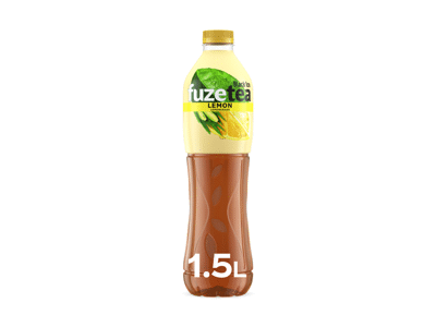 Citrinų ir citrinžolių skonio šaltoji arbata FUZE, 1.5 l
