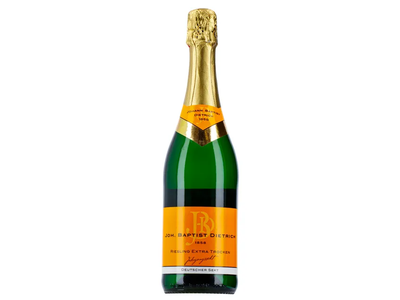 Baltasis labai sausas putojantis vynas JOH. BAPTIST DIETRICH RIESLING EXTRA 12%, 075 l