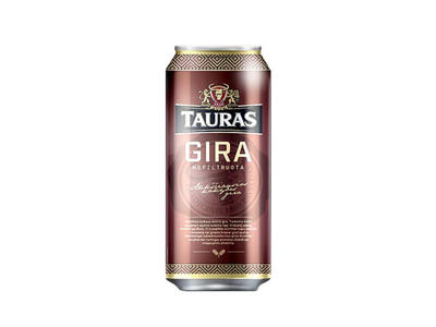 Tauras nefiltruota gira 0,5 L