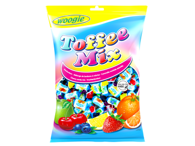 Saldainiai WOOGIE, Toffee mix, 1 kg