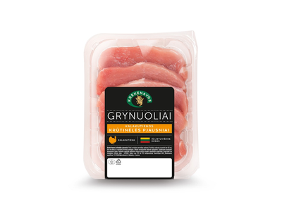 Kalakutienos krūtinėlės pjausniai KREKENAVOS Grynuoliai, 360 g