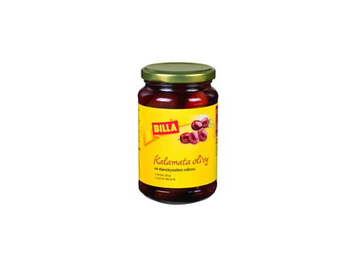 Kalamata alyvuogės be kauliukų BILLA, 244 ml