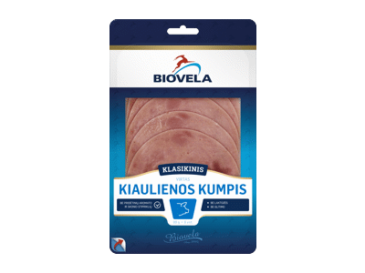 Virtas KLASIKINIS kiaulienos kumpis, I r., 90 g