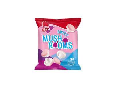 Guminukai RED BAND SWEET MUSHROOMS, 100 g