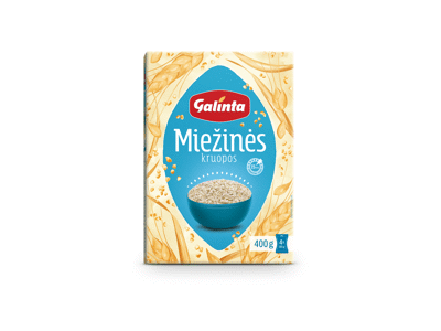 Miežinės kruopos GALINTA, 400 g