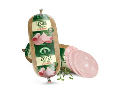 Virta dešra EKSTRA, su lašinukais, vakuume, a.r., 570g, vnt