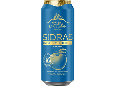 Nealk. obuolių sidras VOLFAS ENGELMAN, 0,5 l