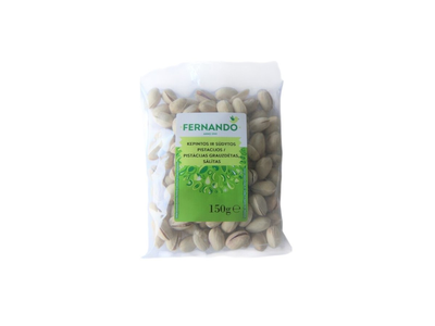 Pistacijos FERNANDO, kepintos ir sūdytos, 150 g