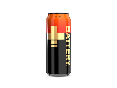 Energinis gėrimas BATTERY+, Fresh, 0,5 l, skarda