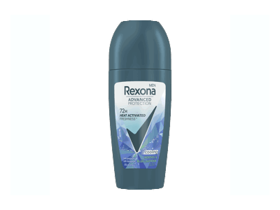 Vyriškas rutulinis dezodorantas REXONA MEN MENTHOL 72H, 50 ml