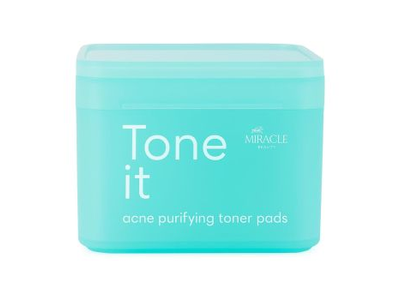 MIRACLE BEAUTY TONE IT BLEMISH PURIFYING veido toniko lapeliai (80 vnt.)