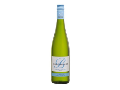 Pusiau sausas baltas vynas JOHANN BRUNNER GEWURZTRAMINER (11%), 0,75 l