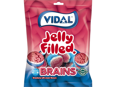 Guminukai VIDAL JELLY FILLED BRAINS, 90 g
