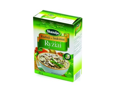 Rudieji ir laukiniai ryžiai SKANĖJA, 400 g