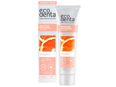 Dantų pasta ECODENTA SENS.WHITEN.,100ml