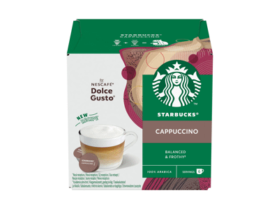 Kavos kapsulės NESCAFE STARBUCKS CAPPUCCINO, 120 g